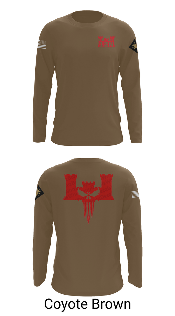 Long Sleeve Performance Shirt, A co 578th BEB, , Teamtime, Team time, sublimation, custom sports apparel, team uniforms, spirit wear, spiritwear, sports uniforms, custom shirts, team store, custom team store, fundraiser sports, apparel fundraiser