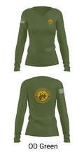 Battlespace Surveillance Company 38169754 Women's Long Sleeve V-neck Shirt - 57