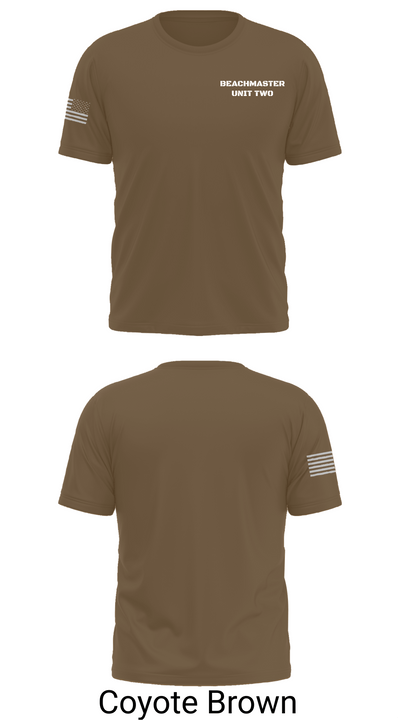 BEACHMASTER UNIT TWO 82951978 Old School Cotton Feel Shirt - 10