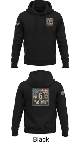 Hoodie, Hollywood Division, Police, Teamtime, Team time, sublimation, custom sports apparel, team uniforms, spirit wear, spiritwear, sports uniforms, custom shirts, team store, custom team store, fundraiser sports, apparel fundraiser