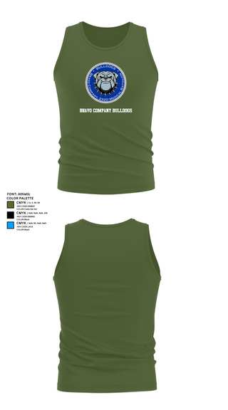 Tank Top, Bravo Company Bulldogs, , Teamtime, Team time, sublimation, custom sports apparel, team uniforms, spirit wear, spiritwear, sports uniforms, custom shirts, team store, custom team store, fundraiser sports, apparel fundraiser
