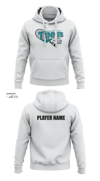 Hoodie, Bonney Lake Panthers Tennis, Tennis, Teamtime, Team time, sublimation, custom sports apparel, team uniforms, spirit wear, spiritwear, sports uniforms, custom shirts, team store, custom team store, fundraiser sports, apparel fundraiser