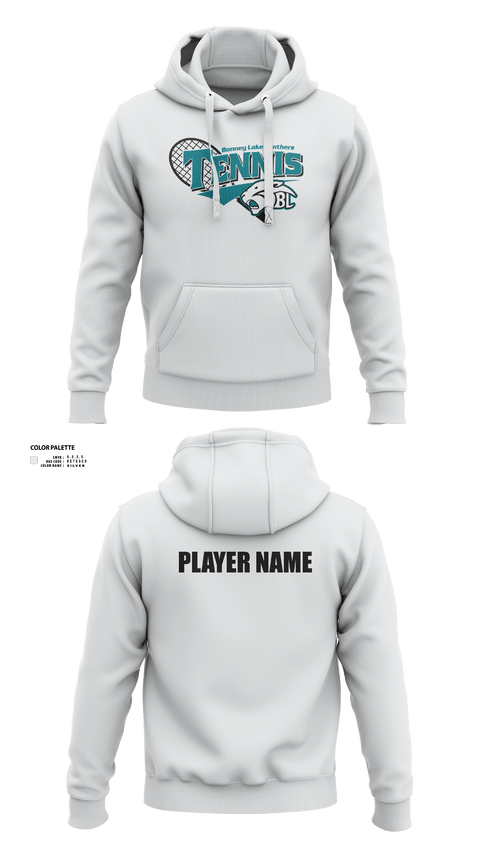 Hoodie, Bonney Lake Panthers Tennis, Tennis, Teamtime, Team time, sublimation, custom sports apparel, team uniforms, spirit wear, spiritwear, sports uniforms, custom shirts, team store, custom team store, fundraiser sports, apparel fundraiser
