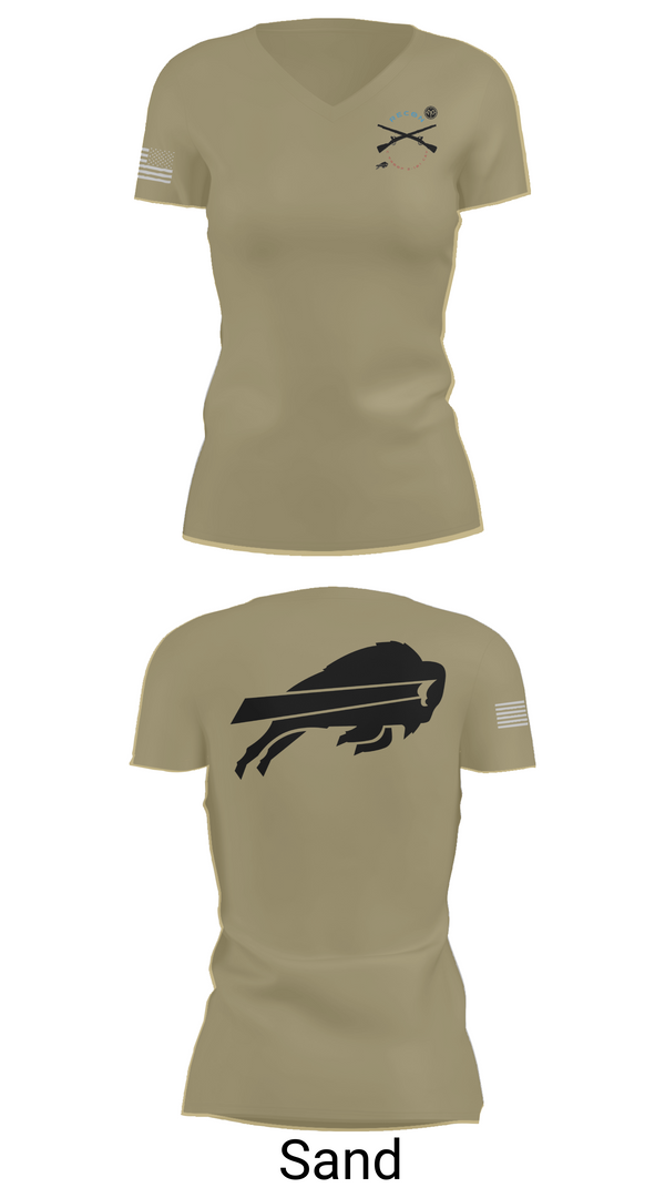 Womens Short Sleeve Vneck Shirt, C TRP 2-101 CAV, , Teamtime, Team time, sublimation, custom sports apparel, team uniforms, spirit wear, spiritwear, sports uniforms, custom shirts, team store, custom team store, fundraiser sports, apparel fundraiser