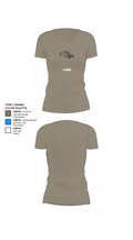 1-10ab 26071483 Women's Short Sleeve V-neck Shirt - 64