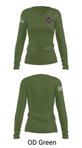 4th Division Late-Watch 28165234 Women's Long Sleeve V-neck Shirt - 54