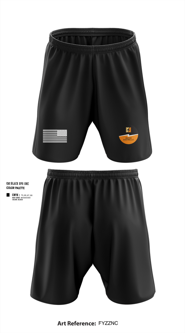 Athletic Shorts With Pockets, Balkan Electric, , Teamtime, Team time, sublimation, custom sports apparel, team uniforms, spirit wear, spiritwear, sports uniforms, custom shirts, team store, custom team store, fundraiser sports, apparel fundraiser