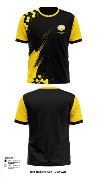 Short Sleeve Performance Shirt, Goodland Cowboys Tennis, Tennis, Teamtime, Team time, sublimation, custom sports apparel, team uniforms, spirit wear, spiritwear, sports uniforms, custom shirts, team store, custom team store, fundraiser sports, apparel fundraiser