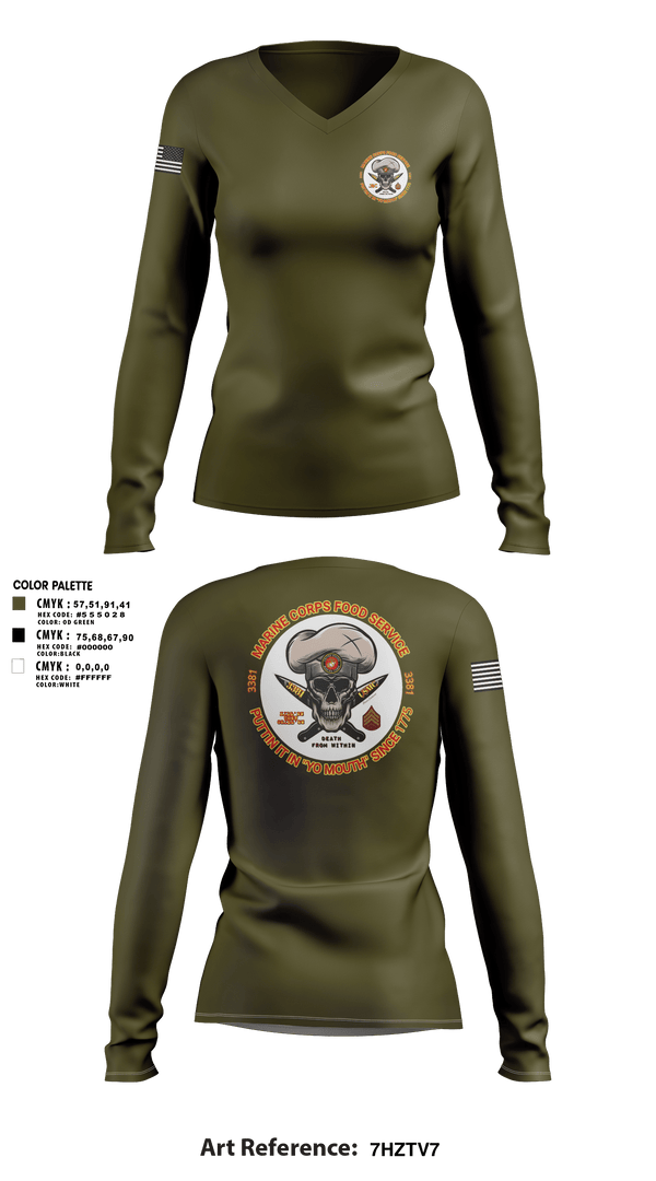 Womens Long Sleeve Vneck Shirt, 1/1, , Teamtime, Team time, sublimation, custom sports apparel, team uniforms, spirit wear, spiritwear, sports uniforms, custom shirts, team store, custom team store, fundraiser sports, apparel fundraiser