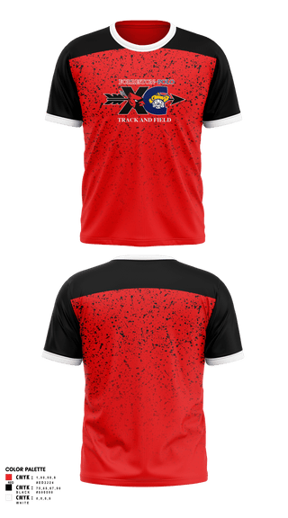 Short Sleeve Performance Shirt, Forreston High School Track and Field, Track & Field, Teamtime, Team time, sublimation, custom sports apparel, team uniforms, spirit wear, spiritwear, sports uniforms, custom shirts, team store, custom team store, fundraiser sports, apparel fundraiser