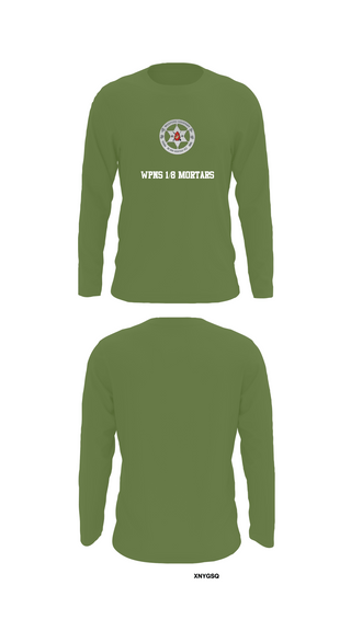 Long Sleeve Performance Shirt, Wpns 1/8 Mortars, , Teamtime, Team time, sublimation, custom sports apparel, team uniforms, spirit wear, spiritwear, sports uniforms, custom shirts, team store, custom team store, fundraiser sports, apparel fundraiser
