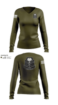 1-153 IN Scout Platoon 12516150 Women's Long Sleeve V-neck Shirt - 6