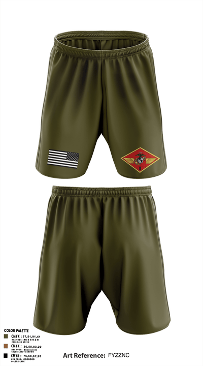 2nd MAW 13014265 Athletic Shorts With Pockets - 1