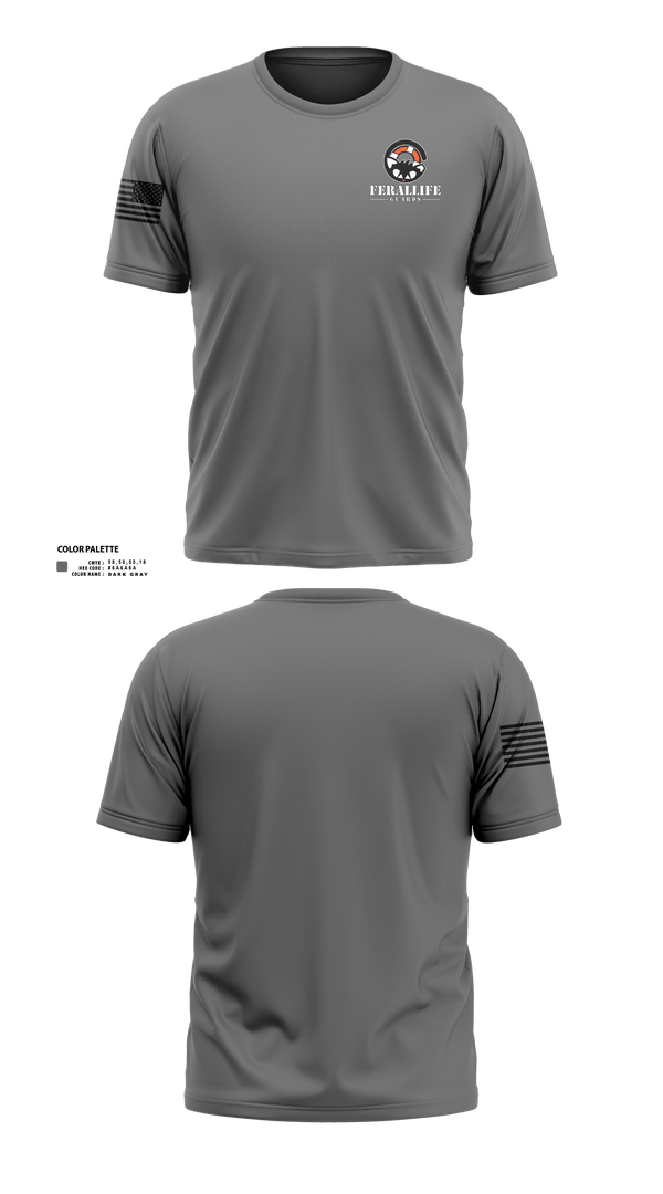Short Sleeve Performance Shirt, Ferallife Guards, , Teamtime, Team time, sublimation, custom sports apparel, team uniforms, spirit wear, spiritwear, sports uniforms, custom shirts, team store, custom team store, fundraiser sports, apparel fundraiser