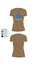 169th Maintenance Squadron 8743649 Women's Short Sleeve V-neck Shirt - 4