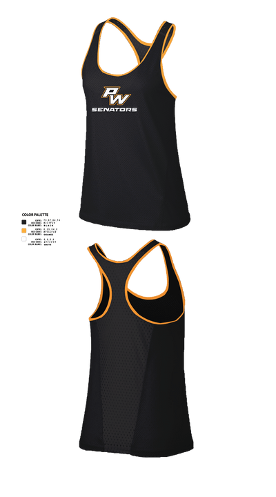 Portsmouth West Middle School Track and Field 57073821 Women's Track Singlet - 1