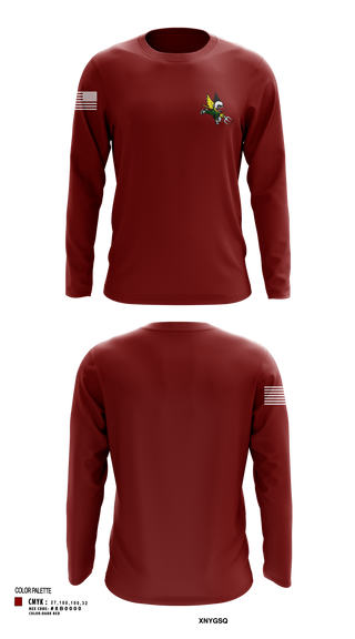 Long Sleeve Performance Shirt, 124th ATKS, , Teamtime, Team time, sublimation, custom sports apparel, team uniforms, spirit wear, spiritwear, sports uniforms, custom shirts, team store, custom team store, fundraiser sports, apparel fundraiser