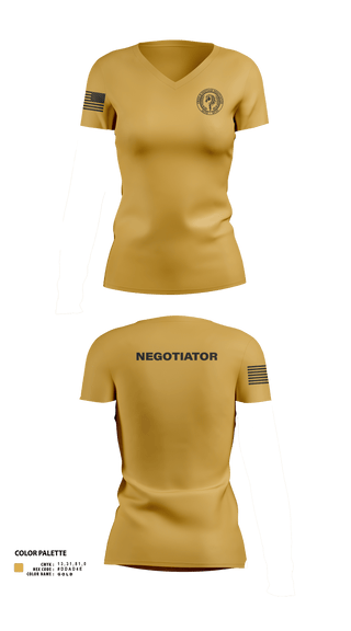 Womens Short Sleeve Vneck Shirt, Montgomery County Police CNT, , Teamtime, Team time, sublimation, custom sports apparel, team uniforms, spirit wear, spiritwear, sports uniforms, custom shirts, team store, custom team store, fundraiser sports, apparel fundraiser
