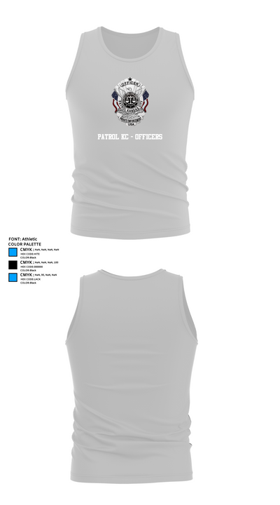 Patrol KC - Officers 33460085 Tank Top - 13