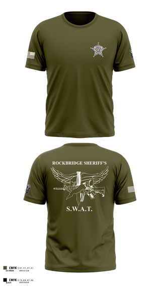 Short Sleeve Performance Shirt, Rockbridge County SWAT, , Teamtime, Team time, sublimation, custom sports apparel, team uniforms, spirit wear, spiritwear, sports uniforms, custom shirts, team store, custom team store, fundraiser sports, apparel fundraiser