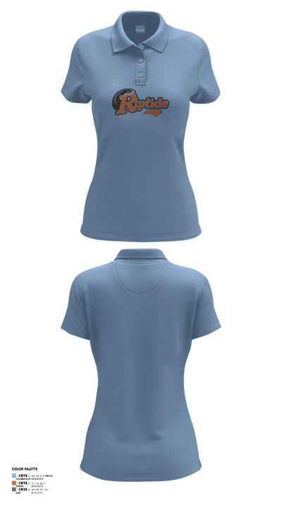 Carolina Riptide 96091150 Women's Short Sleeve Performance Polo  - 3
