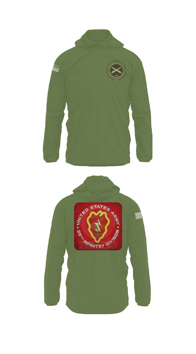 25th infantry division C-Btry 1/8 FA 8241745 Windbreaker - 41