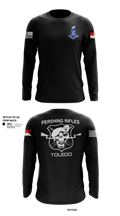 Pershing Rifles Troop L-1 10347059 Long Sleeve Performance Shirt 152