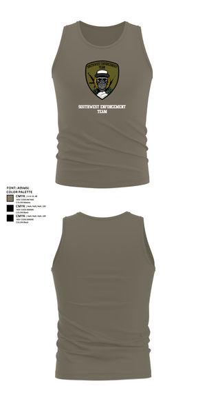 Tank Top, Southwest Enforcement Team, , Teamtime, Team time, sublimation, custom sports apparel, team uniforms, spirit wear, spiritwear, sports uniforms, custom shirts, team store, custom team store, fundraiser sports, apparel fundraiser