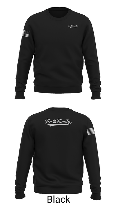 For The Family 85237509 Crew Neck Sweatshirt - 24