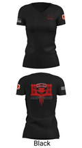 CESD Bravo 35th Engineer Battalion 45351759 Women's Short Sleeve V-neck Shirt - 28