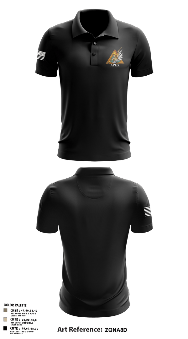Short Sleeve Performance Polo, Apex, 502d IEW BN, Army, Teamtime, Team time, sublimation, custom sports apparel, team uniforms, spirit wear, spiritwear, sports uniforms, custom shirts, team store, custom team store, fundraiser sports, apparel fundraiser
