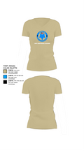 169th Maintenance Squadron 8743649 Women's Short Sleeve V-neck Shirt - 84