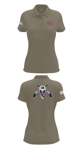 Womens Short Sleeve Performance Polo, Special Boat Team 22, , Teamtime, Team time, sublimation, custom sports apparel, team uniforms, spirit wear, spiritwear, sports uniforms, custom shirts, team store, custom team store, fundraiser sports, apparel fundraiser