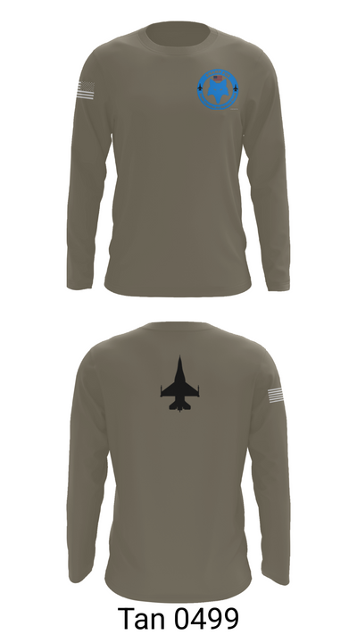 169th Maintenance Squadron 8743649 Long Sleeve Performance Shirt 66