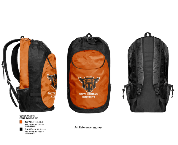 Gear Bag, South Mountain Community College Softball, Softball, Teamtime, Team time, sublimation, custom sports apparel, team uniforms, spirit wear, spiritwear, sports uniforms, custom shirts, team store, custom team store, fundraiser sports, apparel fundraiser
