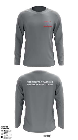 Long Sleeve Performance Shirt, Double Tap Tactics, , Teamtime, Team time, sublimation, custom sports apparel, team uniforms, spirit wear, spiritwear, sports uniforms, custom shirts, team store, custom team store, fundraiser sports, apparel fundraiser
