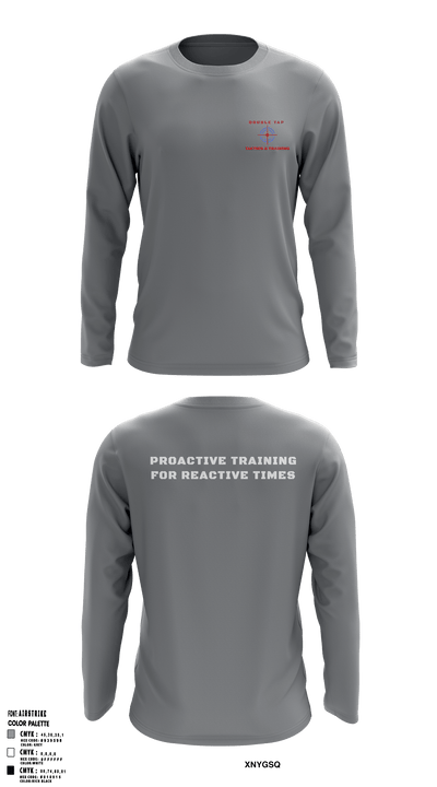 Double Tap Tactics 82366123 Long Sleeve Performance Shirt 5