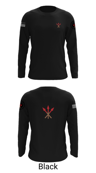 593rd esc 84588432 Long Sleeve Performance Shirt 26