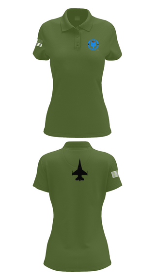 Womens Short Sleeve Performance Polo, 169th Maintenance Squadron, , Teamtime, Team time, sublimation, custom sports apparel, team uniforms, spirit wear, spiritwear, sports uniforms, custom shirts, team store, custom team store, fundraiser sports, apparel fundraiser