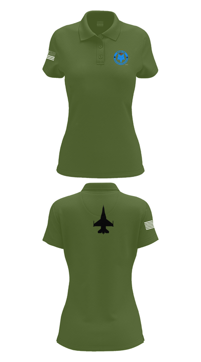 169th Maintenance Squadron 8743649 Women's Short Sleeve Performance Polo  - 55