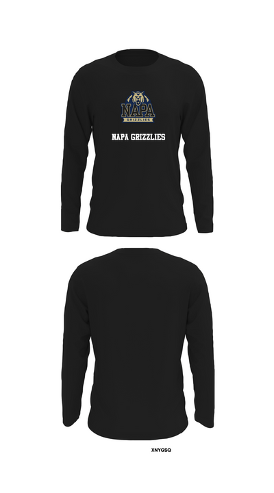 Napa Grizzlies 4905083 Long Sleeve Performance Shirt 27