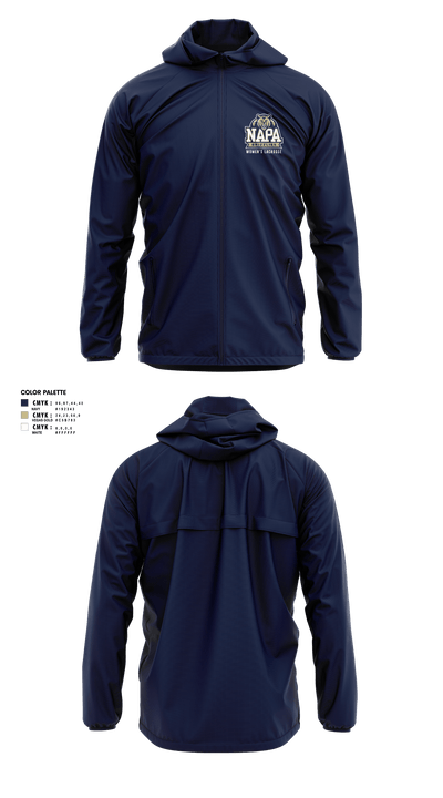 Napa Grizzlies 4905083 Windbreaker - 2
