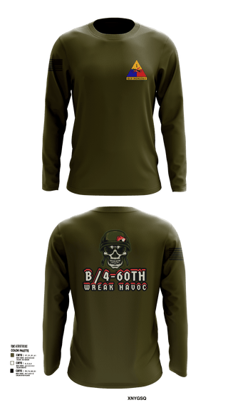 Long Sleeve Performance Shirt, B/4-60TH ADAR, Army, Teamtime, Team time, sublimation, custom sports apparel, team uniforms, spirit wear, spiritwear, sports uniforms, custom shirts, team store, custom team store, fundraiser sports, apparel fundraiser