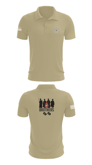 Short Sleeve Performance Polo, Wpns 1/8 Mortars, , Teamtime, Team time, sublimation, custom sports apparel, team uniforms, spirit wear, spiritwear, sports uniforms, custom shirts, team store, custom team store, fundraiser sports, apparel fundraiser