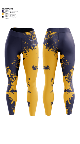 Womens Leggings, Southern Middle School Track and Field, Track & Field, Teamtime, Team time, sublimation, custom sports apparel, team uniforms, spirit wear, spiritwear, sports uniforms, custom shirts, team store, custom team store, fundraiser sports, apparel fundraiser