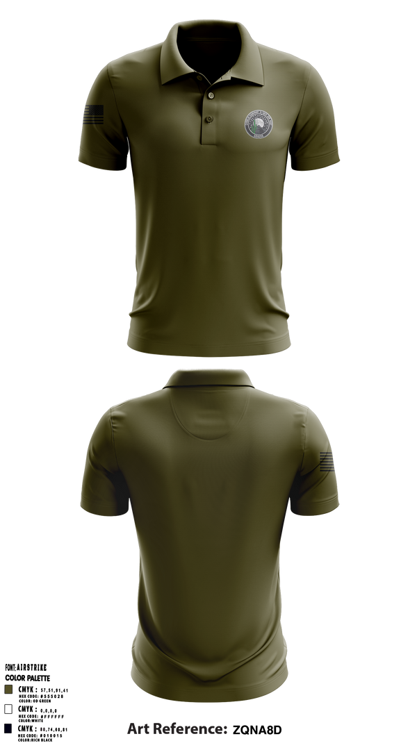 Short Sleeve Performance Polo, C Co. 2-13th, , Teamtime, Team time, sublimation, custom sports apparel, team uniforms, spirit wear, spiritwear, sports uniforms, custom shirts, team store, custom team store, fundraiser sports, apparel fundraiser
