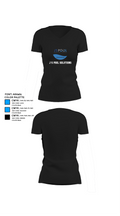 J’s Pool Solutions 53476813 Women's Short Sleeve V-neck Shirt - 37