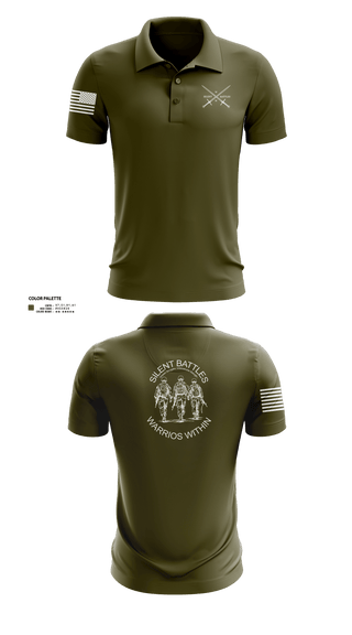 Short Sleeve Performance Polo, Silent Battles, , Teamtime, Team time, sublimation, custom sports apparel, team uniforms, spirit wear, spiritwear, sports uniforms, custom shirts, team store, custom team store, fundraiser sports, apparel fundraiser