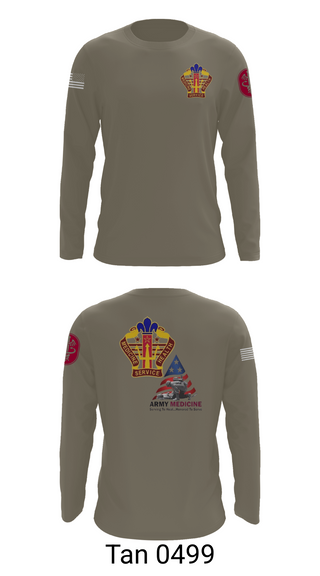 Long Sleeve Performance Shirt, USA MEDDAC KAHC, Army, Teamtime, Team time, sublimation, custom sports apparel, team uniforms, spirit wear, spiritwear, sports uniforms, custom shirts, team store, custom team store, fundraiser sports, apparel fundraiser