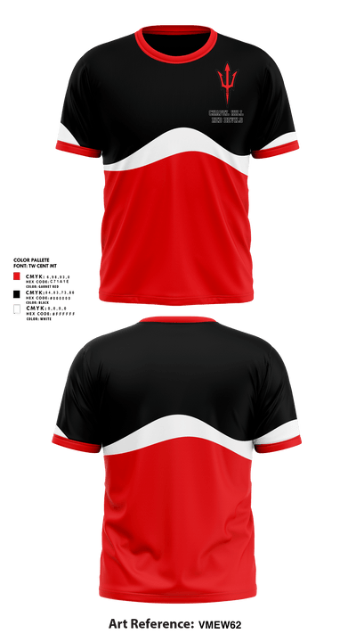 Chapel Hill Red Devils 78175898 Short Sleeve Performance Shirt - 2 (1)